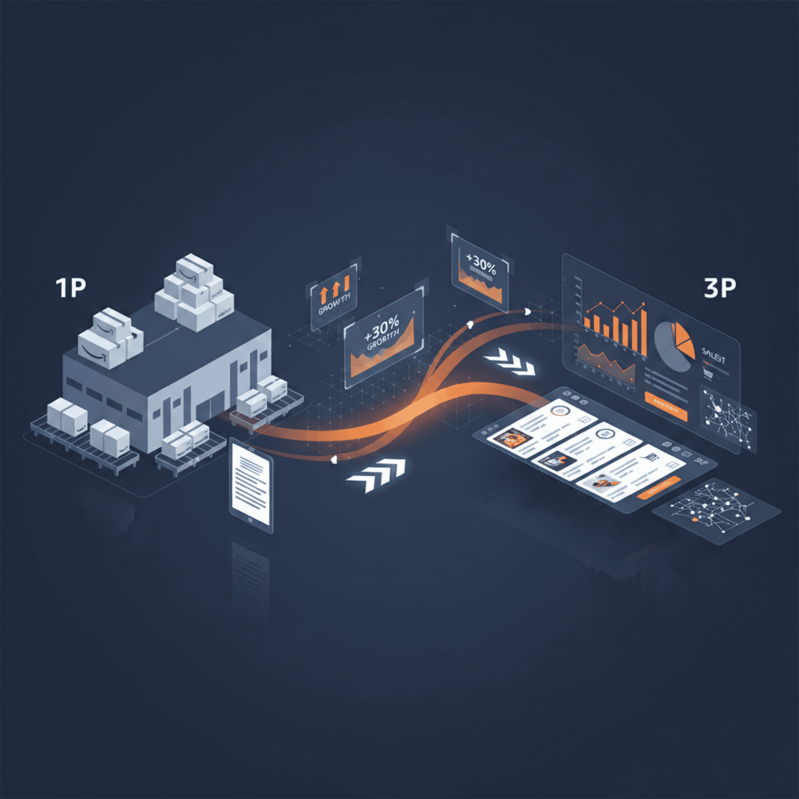 Complete Guide to Transitioning from Amazon 1P to 3P - Amazon Strategy guide for eCommerce marketplace success