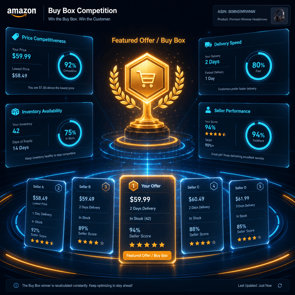 The Buy Box Just Got More Crowded: How to Win the Featured Offer Under Amazon's New Ranking Rules - Amazon Strategy insights and strategies for eCommerce growth