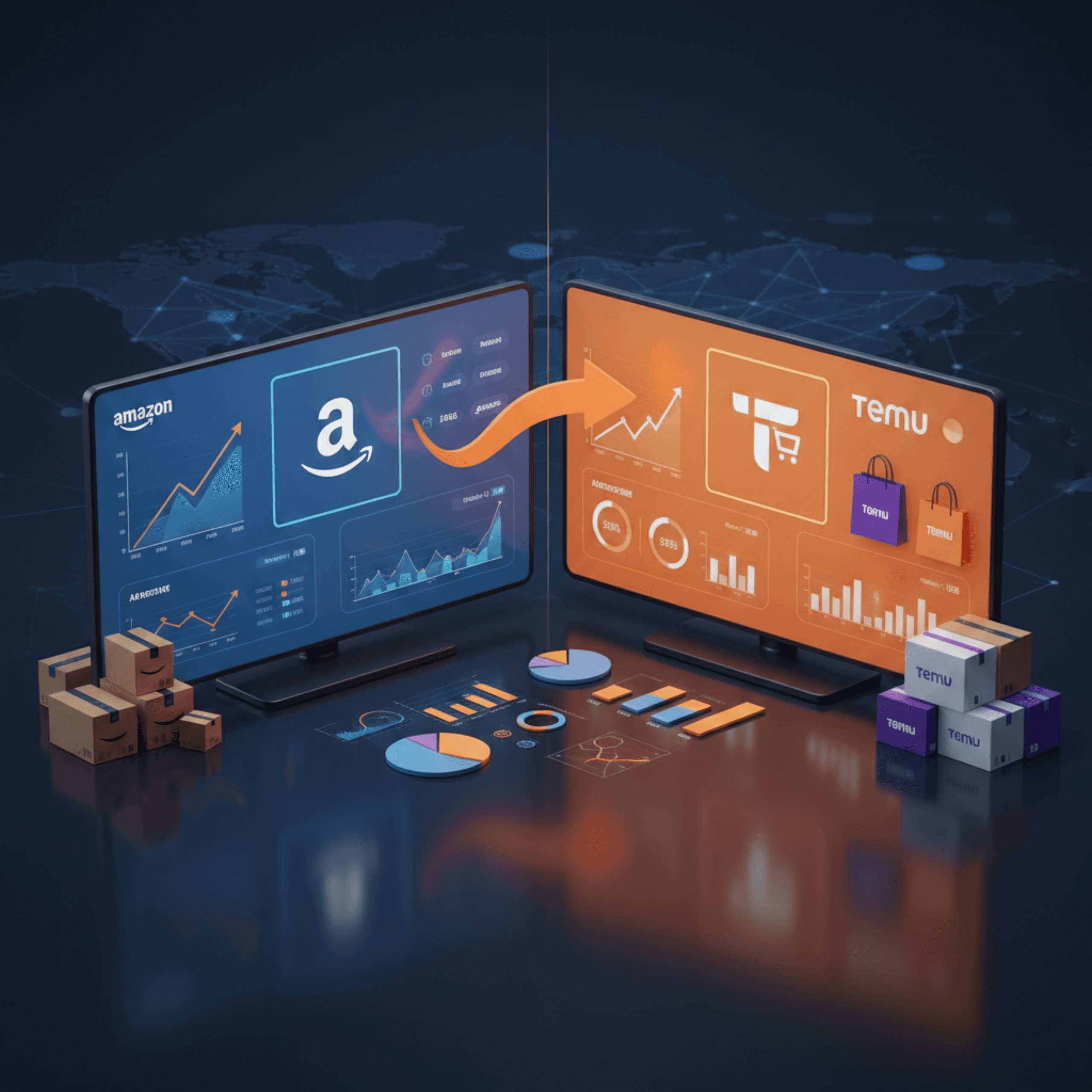 Temu Vs Amazon: The Rise of Temu and What It Means for Amazon Sellers - Marketplace Expansion guide for eCommerce marketplace success