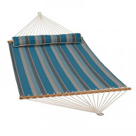 13' Quick Dry Hammock With Pillow Sunset Stripe