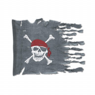 Weathered Pirate Flag (Pack Of 12)