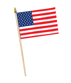 American Flag - Fabric (Pack Of 12)