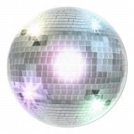 Disco Ball Cutout (Pack Of 24)