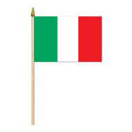 Italian Flag - Fabric (Pack Of 12)