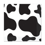 Cow Print Luncheon Napkins (Pack Of 12)