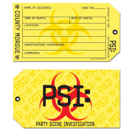 Psi Toe Tag Invitations (Pack Of 12)