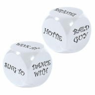 Bachelorette Decision Dice Game (Pack Of 12)