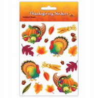 Thanksgiving Stickers (Pack Of 12)