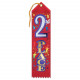 2Nd Place Award Ribbon (Pack Of 6)