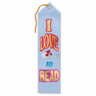 I Love To Read Award Ribbon (Pack Of 6)