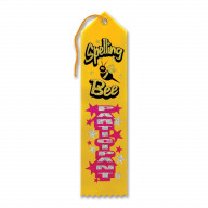 Spelling Bee Participant Award Ribbon (Pack Of 6)