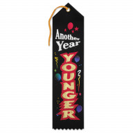 Another Year Younger Award Ribbon (Pack Of 6)