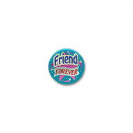 Friend Forever Satin Button (Pack Of 6)