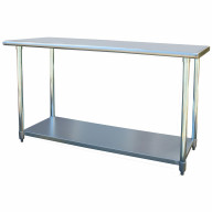Sportsman Series SSWTABLE60 Stainless Steel Work Table 24 x 60 Inches