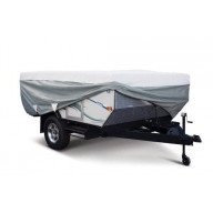 Classic Accessories 80-042-183106-00 Overdrive PolyPro III Deluxe Folding Camping Trailer Cover, Fits 16' - 18' Trailers