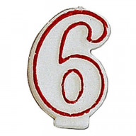 CAN 6/1CT NUMERAL 6