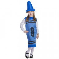 Blue Crayon Costume - Size T4