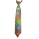 Gold Tie with Flashing Lights