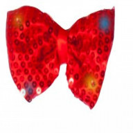 Red Bow Tie with flashing Lights