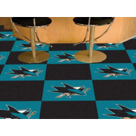 NHL - San Jose Sharks Team Carpet Tiles