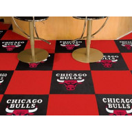 NBA - Chicago Bulls Carpet Tiles 18"x18" tiles