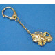 Golden Fish Key Chain