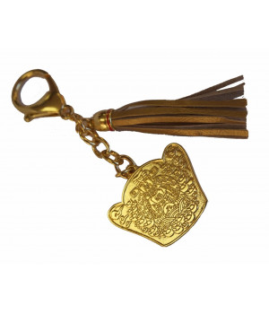 God of Wealth Amulet Keychain