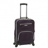 Pasadena 19 Inch Expandable Spinner Carry On - Purple