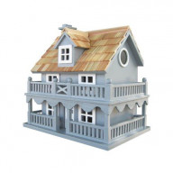 Novelty Cottage Birdhouse - Blue