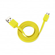 39.9INCHES OF STRONG, TANGLE-FREE, FLAT CABLE FOR MICRO USB