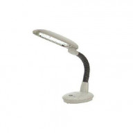 EasyEye Energy Saving Desk Lamp with Ionizer - Grey (2-tube)