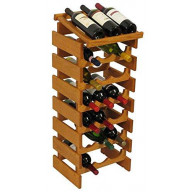 21 Bottle Dakota Wine Rack with Display Top