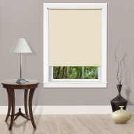 Cords Free Tear Down Light Filtering Window Shade 37x72 Ivory