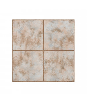Portfolio 12x12 2.0mm Self Adhesive Vinyl Floor Tile - Rustic Clay Square - 9 Tiles/9 sq. ft.