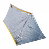 Equipped Outdoors Emergency Tent Mylar Emergency Shelter - Backpacking Tent
