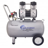 California Air Tools 15020C Ultra Quiet & Oil-Free 2.0 Hp, 15.0 Gal. Steel Tank Air Compressor