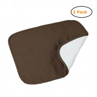 Quilted Waterproof Seat Protector - Size -20 X 21 - Brown Color - Pack of 2
