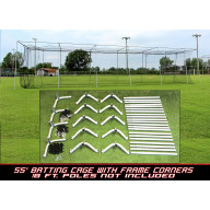 Cimarron 55x12x12 #24 Batting Cage & Frame Corners
