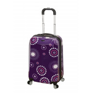 20 Inch POLYCARBONATE CARRY ON - PURPLEPEARL