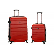 20 Inch , 28 Inch 2PC EXPANDABLE ABS SPINNER SET - RED