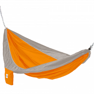 Orange And Grey Hammaka Parachute Silk Hammock