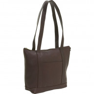 Small Pocket Tote - S-04-Cafe