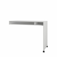 Essentials Reversible Desk Panel 395 from Nexera, White