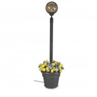 European 00480 Single Bronze Globe Planter Lamp