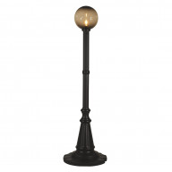 Milano 69000 - Black with Bronze Globe Lantern