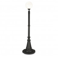 Milano 69100 - Black with White Globe Lantern