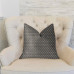 Plutus Clubhouse Orbit Brown, Beige and Blue Luxury Throw Pillow - Double sided 12