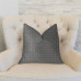 Plutus Halo Knights Blue and Gray Luxury Throw Pillow - Double sided 22