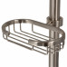 PULSE ShowerSpas Brushed-Nickel Adjustable Slide Bar ShowerSpa Shower Panel Accessory