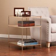 Knox Side Table - Warm Gold